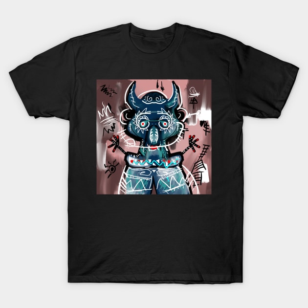 lowbrow art colorful T-Shirt by INK DRAW